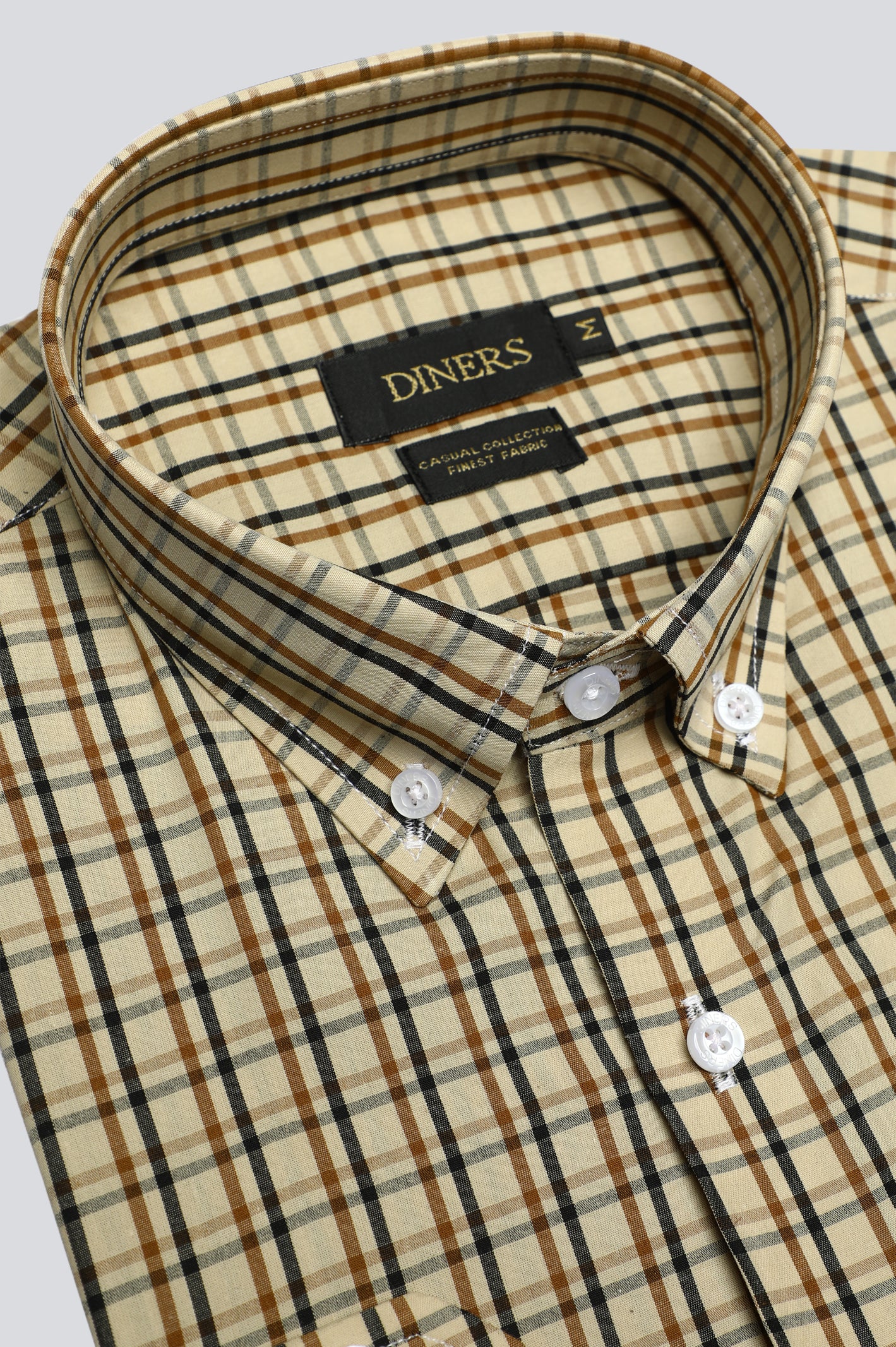 Multicolor Tattersall Check Casual Shirt From Diners