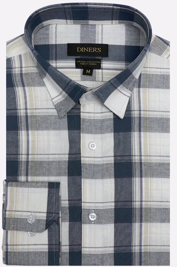 Multicolor Plaid Check Casual Shirt