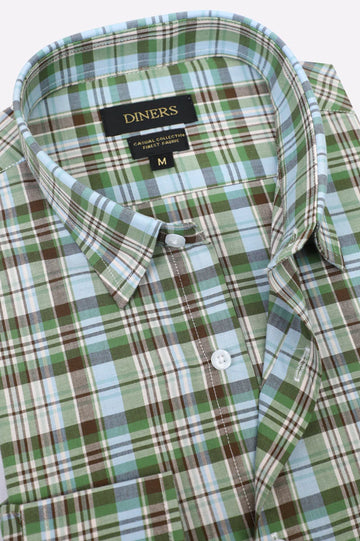 Multicolor Check Casual Shirt