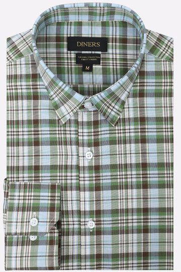 Multicolor Check Casual Shirt