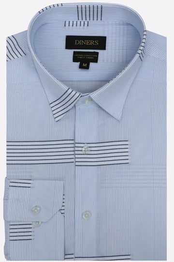 Multicolor Textured Casual Shirt