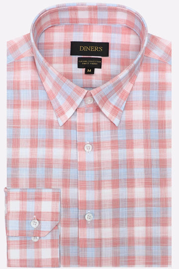 Multicolor Check Pattern Casual Shirt