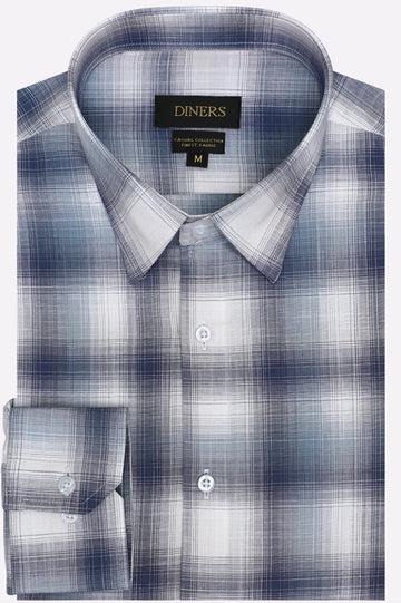 Multicolor Glen Plaid Check Casual Shirt