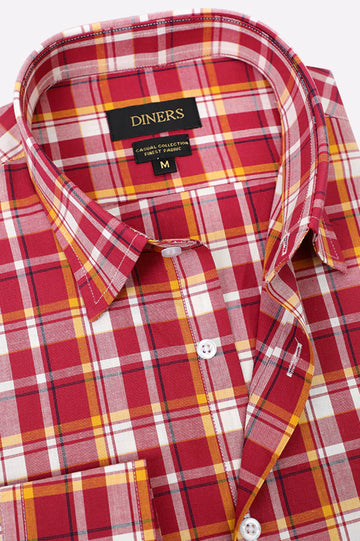 Multicolor Check Casual Shirt