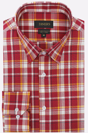 Multicolor Check Casual Shirt
