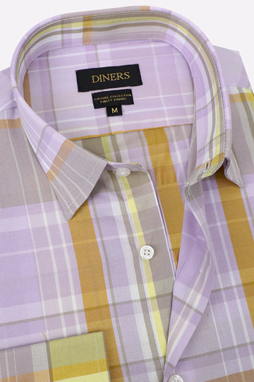 Multicolor Check Casual Shirt