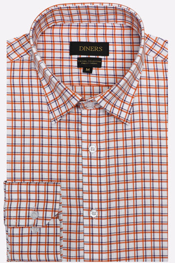 Multicolor Tattersall Check Casual Shirt
