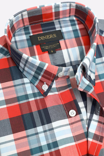 Multicolor Check Casual Shirt