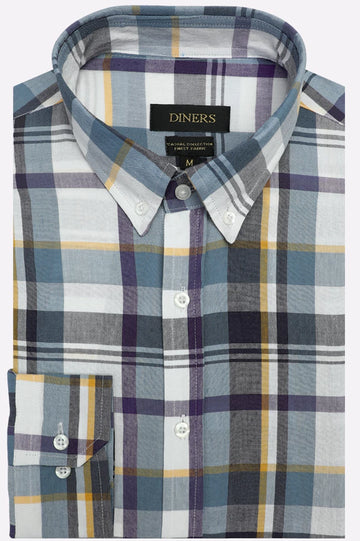 Multicolor Check Casual Shirt