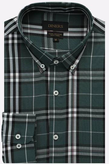 Multicolor Check Casual Shirt