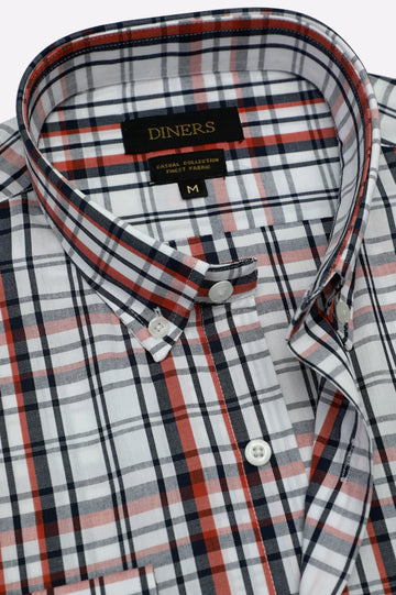 Multicolor Check Casual Shirt