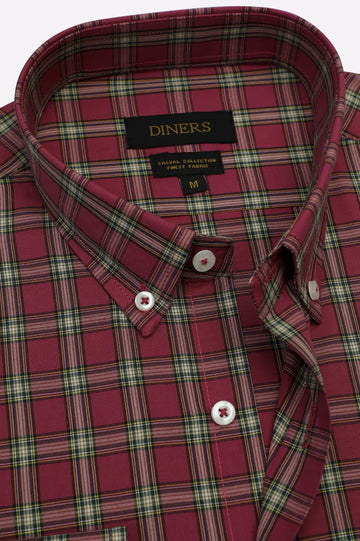 Multicolor Check Casual Shirt