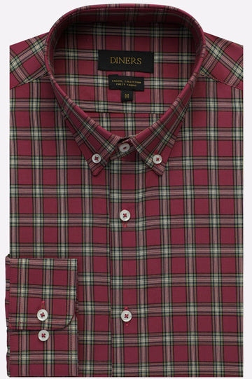 Multicolor Check Casual Shirt