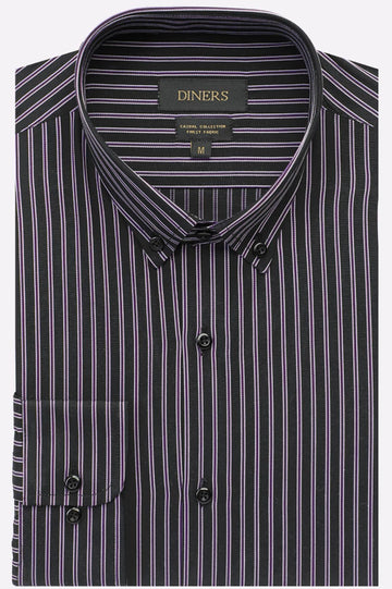 Multicolor Stripes Casual Shirt