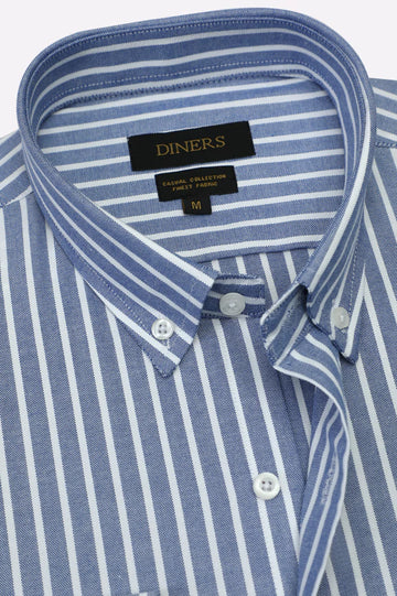 Blue Stripes Casual Shirt