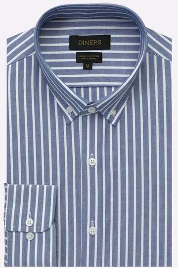 Blue Stripes Casual Shirt