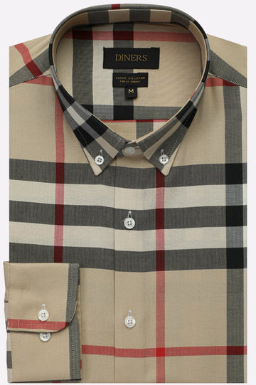 Multicolor Check Casual Shirt