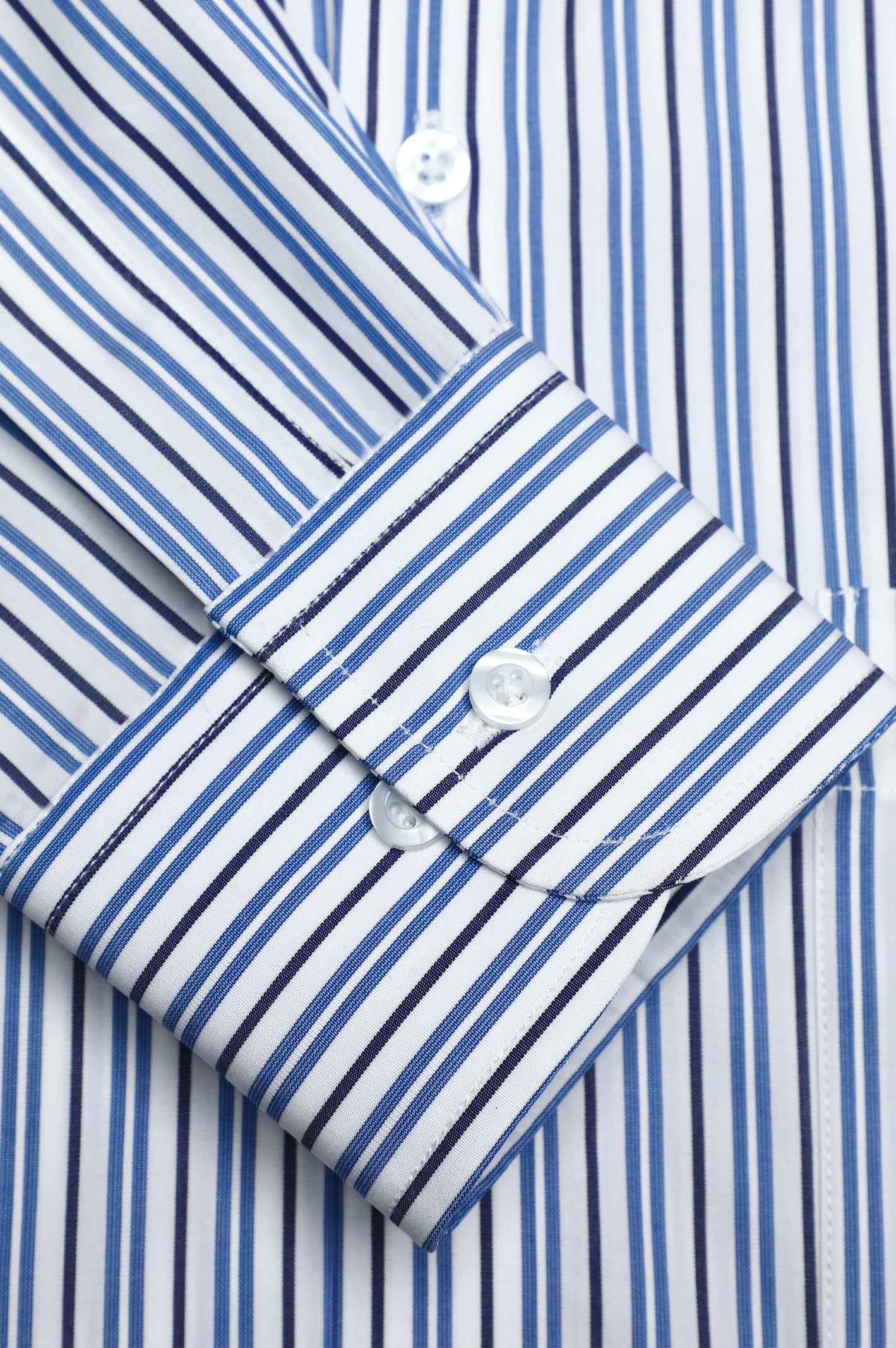 Multicolor Pencil Stripe Formal Autograph Shirt From Diners