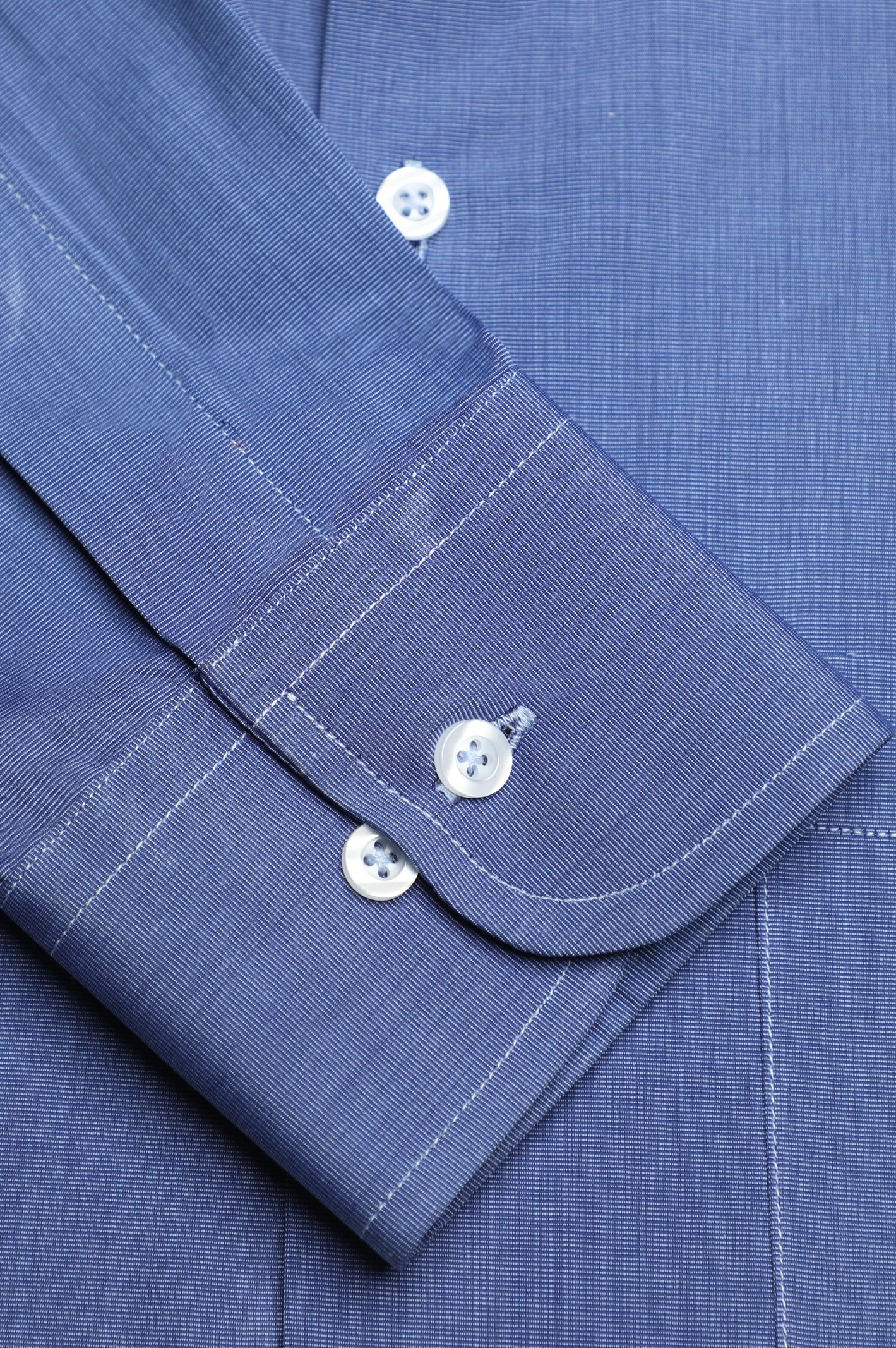 Blue Textured Formal Autograph Shirt From Diners