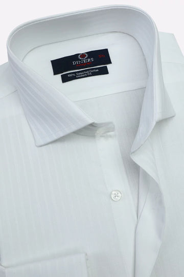 White Plain Formal Autograph Shirt