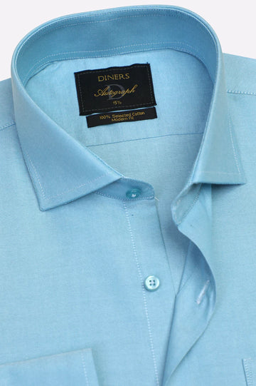 Green Self Formal Autograph Shirt