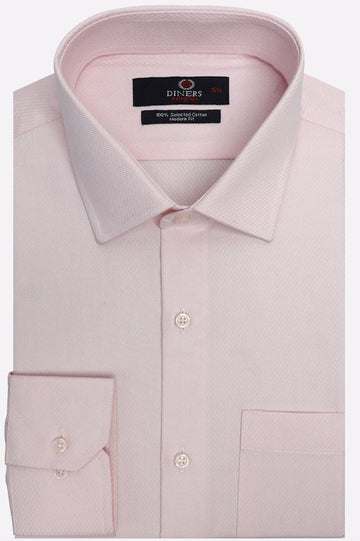 Pink Dobby Formal Autograph Shirt