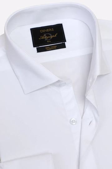 White Plain Formal Autograph Shirt