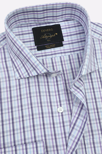 Multi Check Formal Autograph Shirt