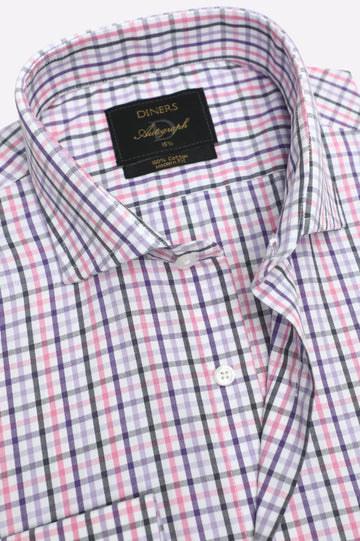 Multicolor Tattersall Check Formal Autograph Shirt