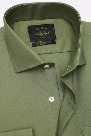 Olive Self Formal Autograph Shirt