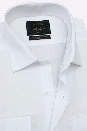 White Plain Formal Autograph Shirt