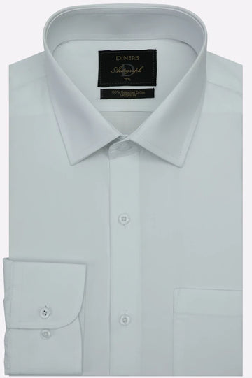 White Plain Formal Autograph Shirt