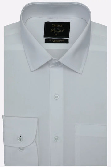 White Plain Formal Autograph Shirt