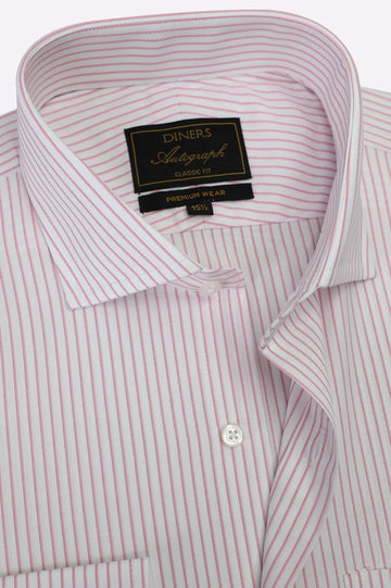 Pinstripes Formal Autograph Shirt