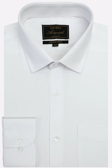 White Plain Formal Autograph Shirt