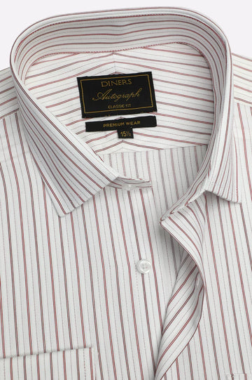 Pencil Stripes Formal Autograph Shirt