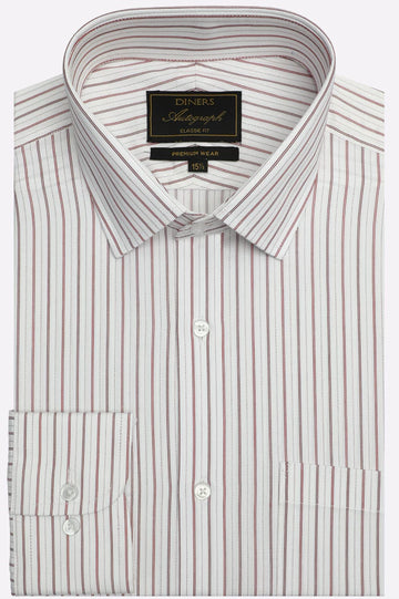 Pencil Stripes Formal Autograph Shirt