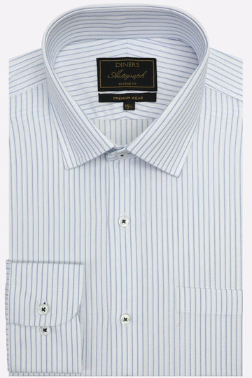 Pinstripes Formal Autograph Shirt