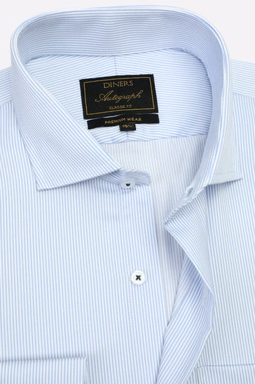 Pencil Stripes Formal Autograph Shirt