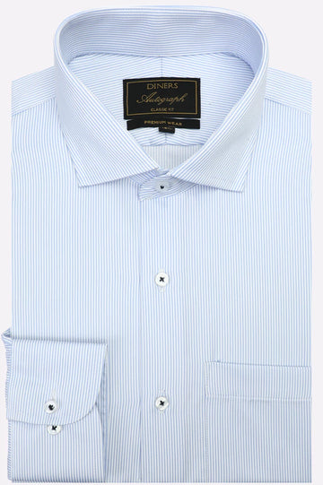 Pencil Stripes Formal Autograph Shirt