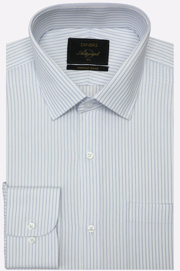 White Stripes Formal Autograph Shirt