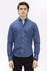 Navy Blue Casual Milano Shirt