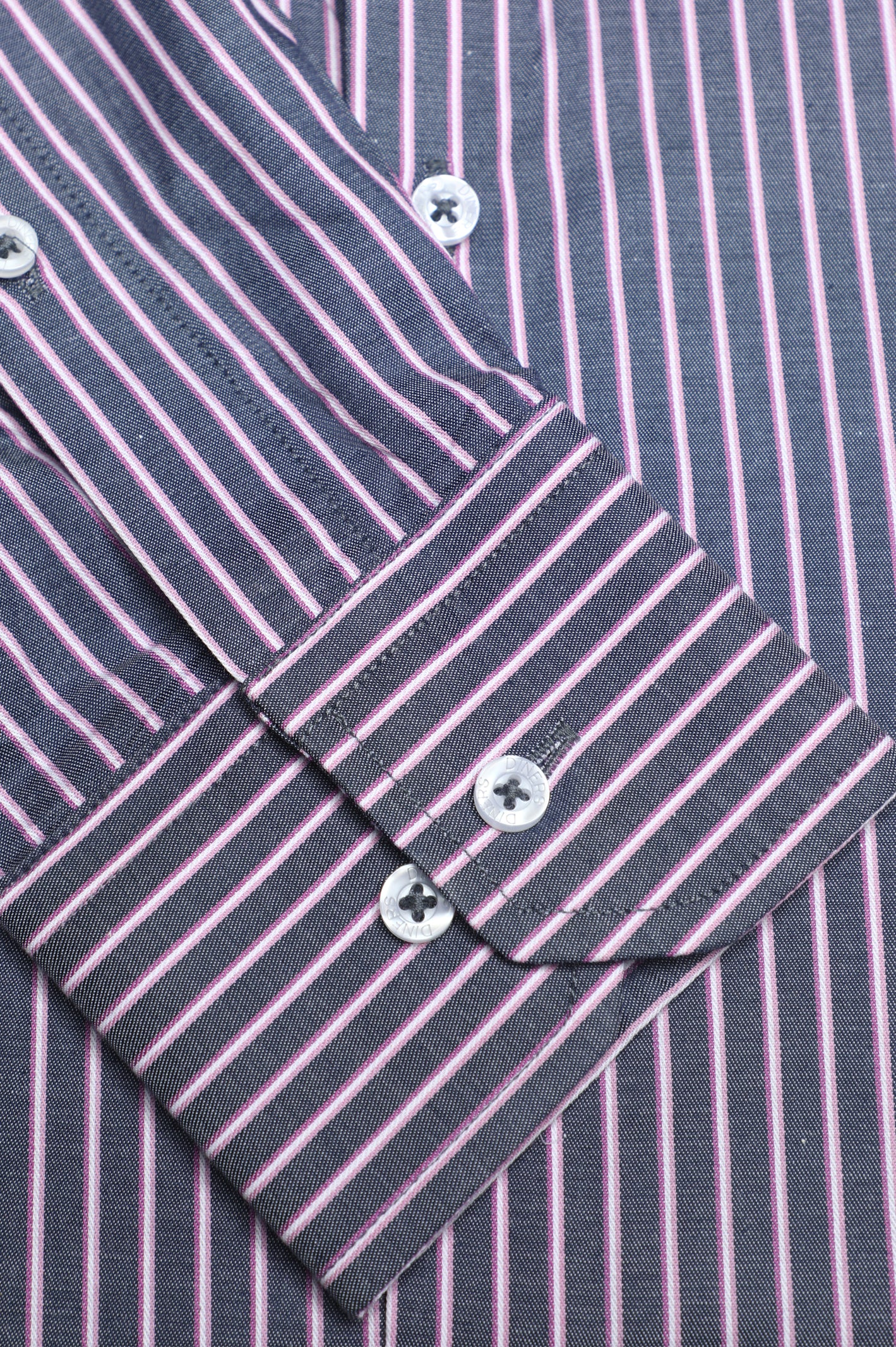 Multicolor Stripe Casual Milano Shirt From Diners