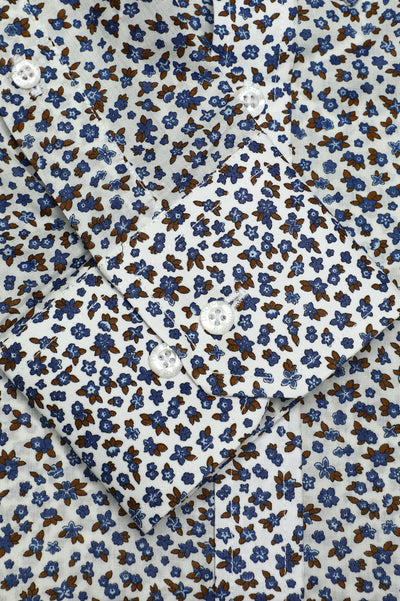 Multicolor Printed Casual Milano Shirt From Diners