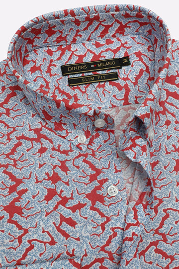 Multicolor Printed Casual Shirt