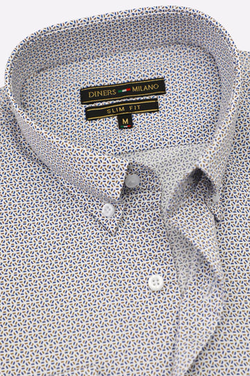 Multicolor Printed Casual Shirt