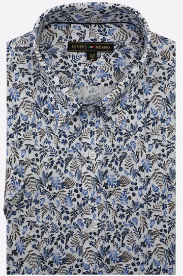 Multicolor Printed Casual Shirt (Half Sleeve)