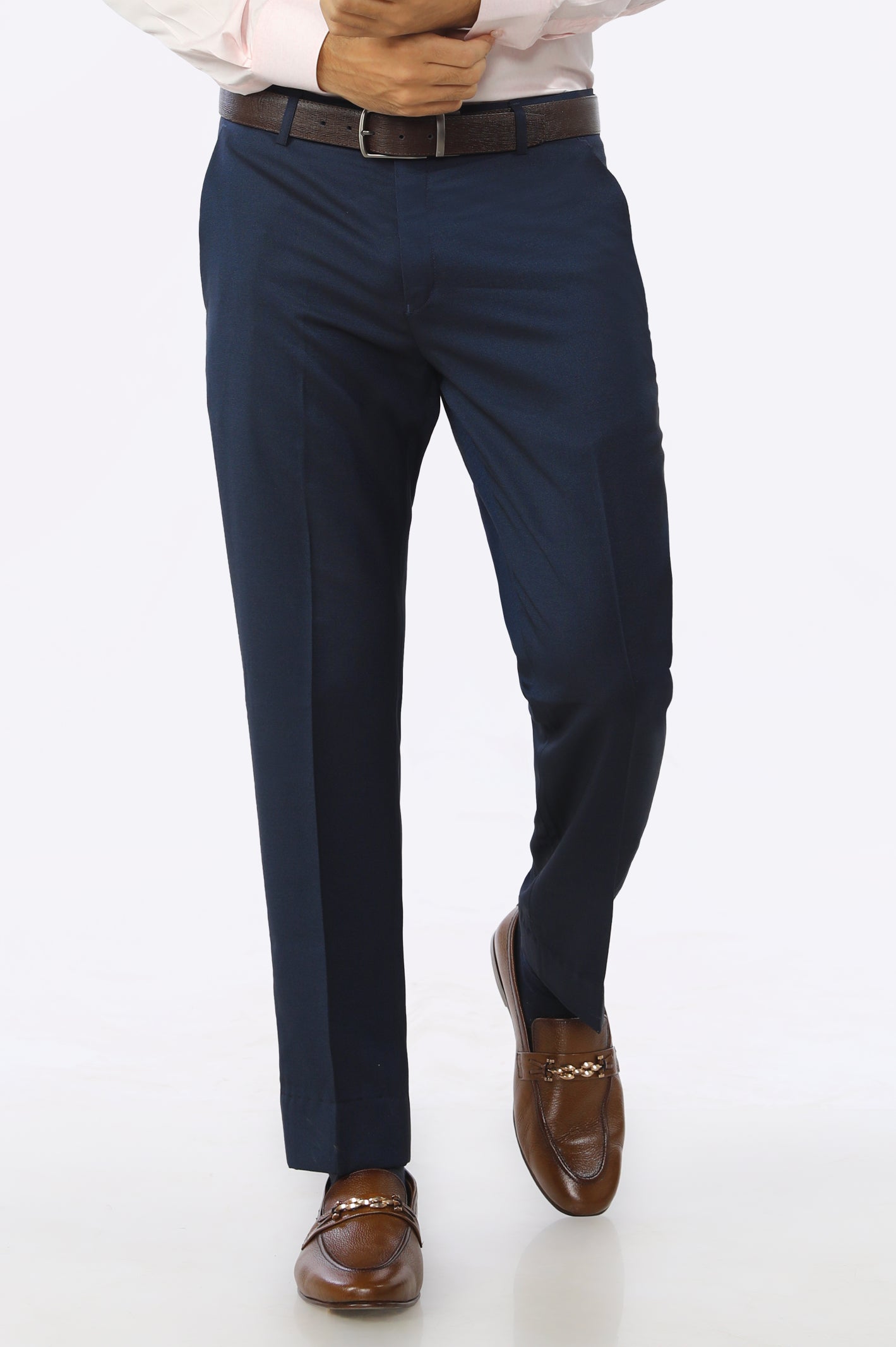 Royal Blue Wash & Wear Smart Fit Trouser – Diners Pakistan