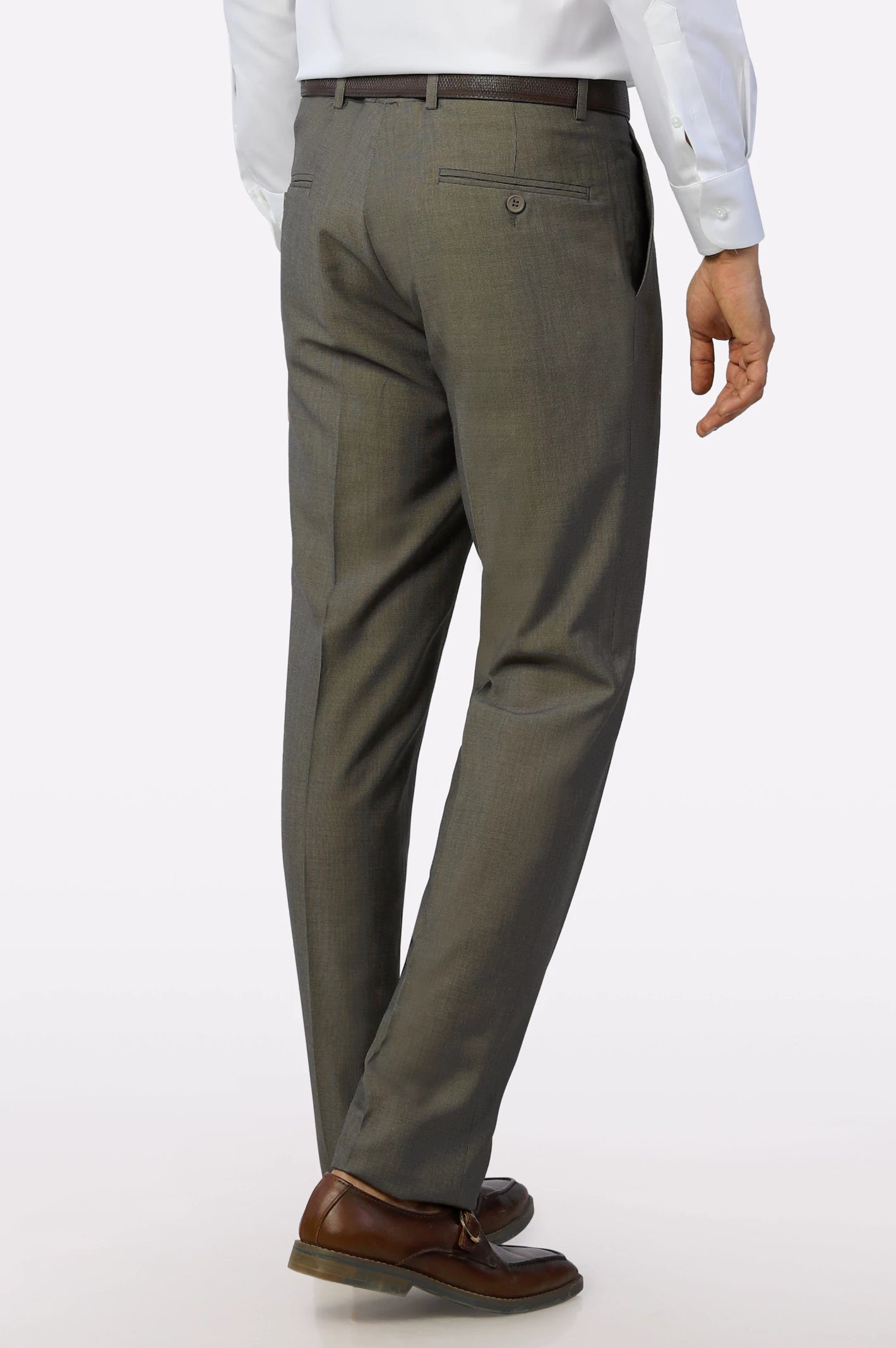 Light Brown Regular Fit Trouser From Diners