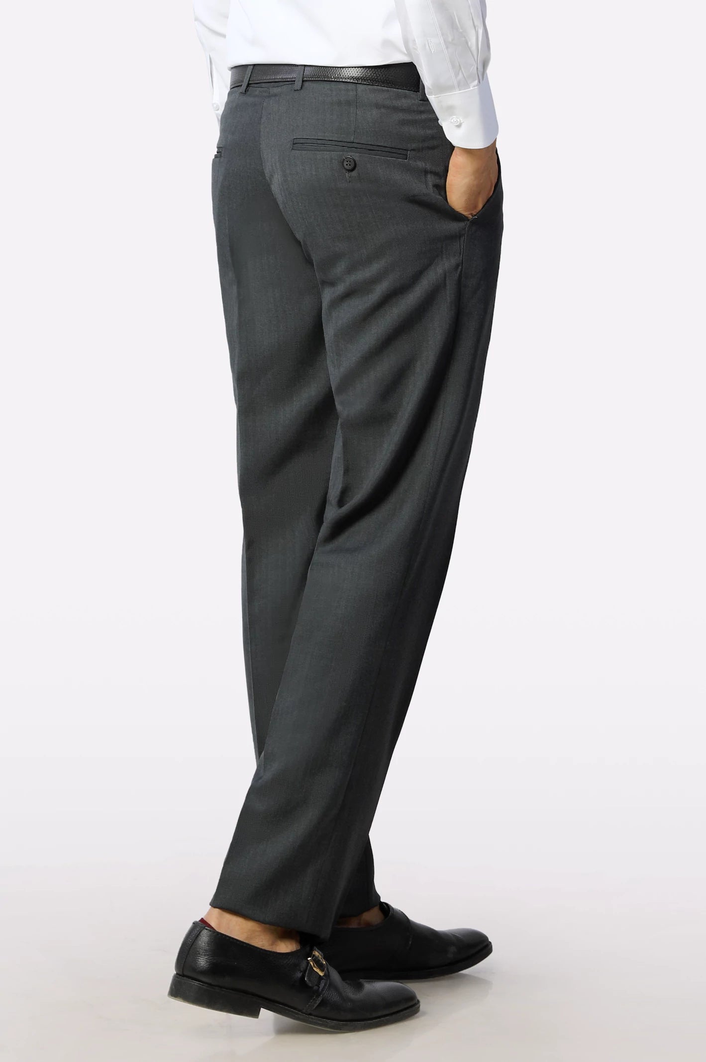 Coffee Smart Fit Trouser From Diners